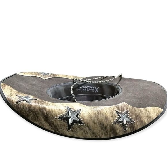 CHARLIE 1 HORSE Back at the Ranch Almost Famous "Cordova" Brown Hat 6 3/4 - Picture 8 of 10